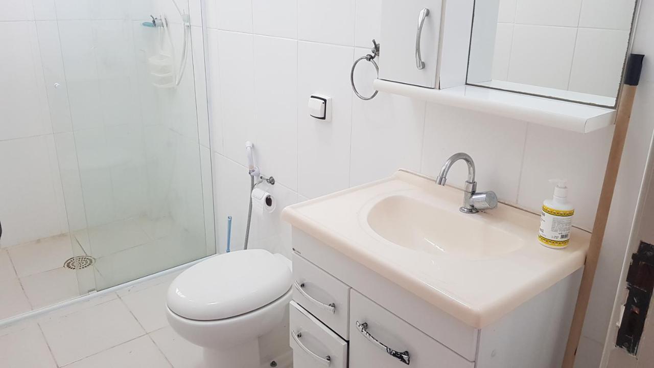 Apartamento A Uma Quadra Da Praia Guarujá Buitenkant foto